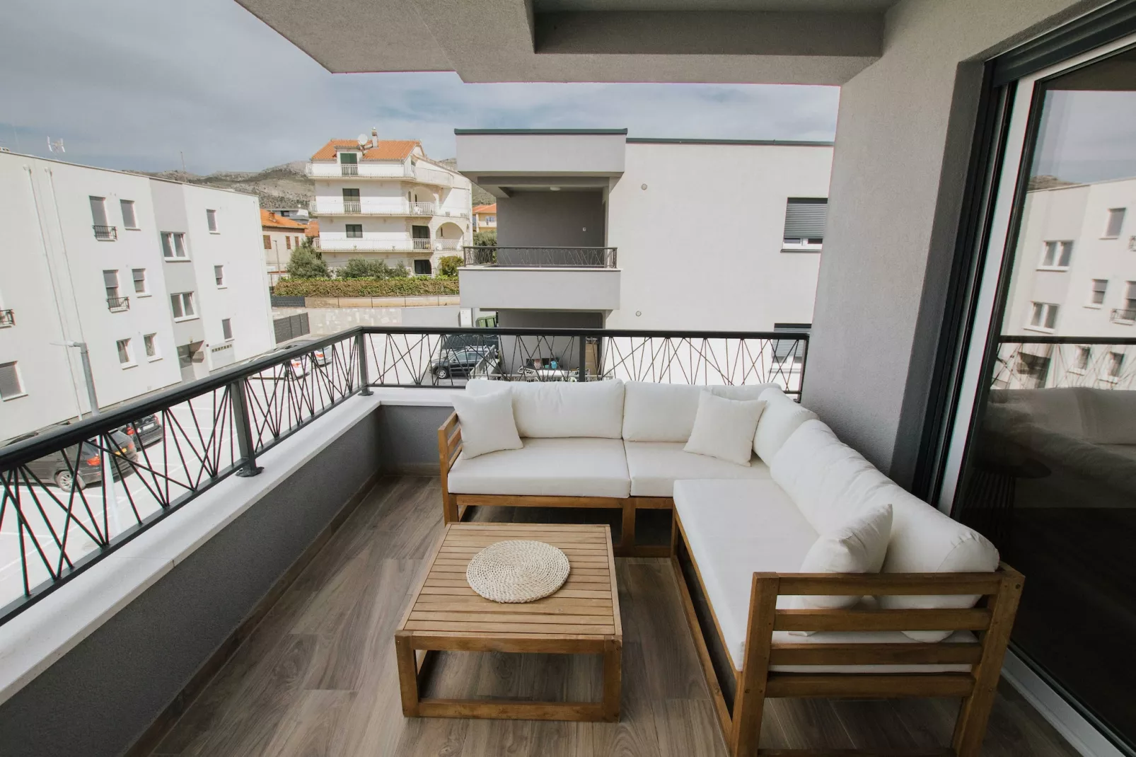 Spacious Luxury Trogir Apartments - Standard Two Bedroom Apartment (Nora) - Terrace balcony