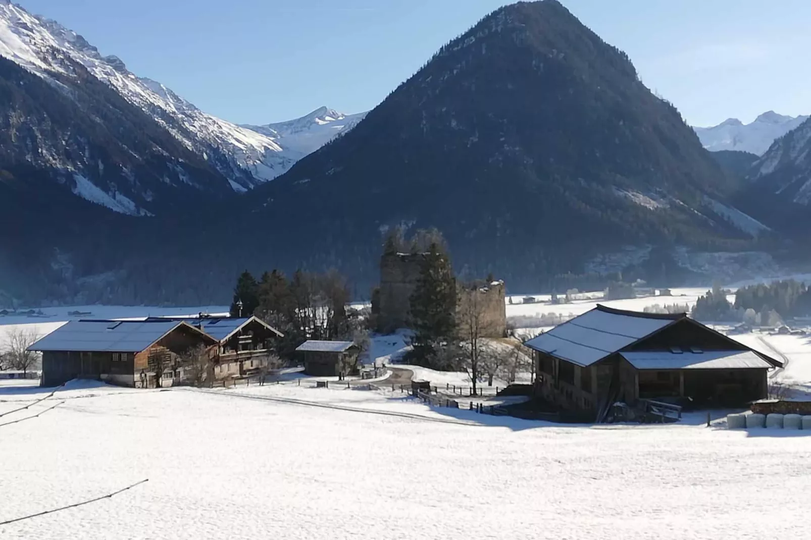 Mitterkopfblick - Area within 5km in winter