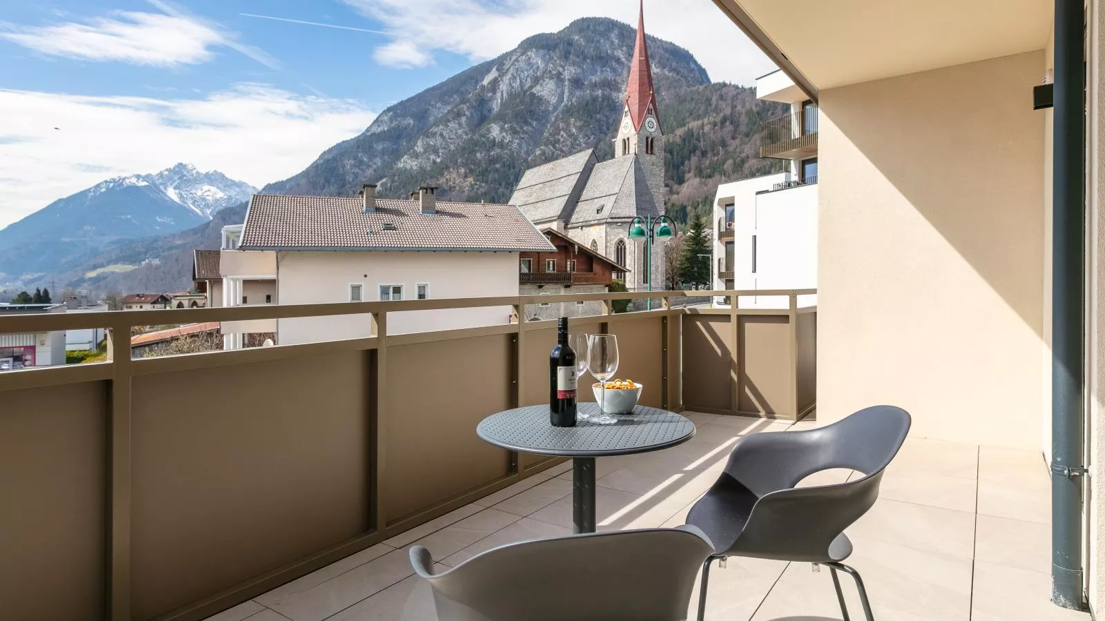 City Apartments Jenbach Top 9 - Terrasse/Balkon