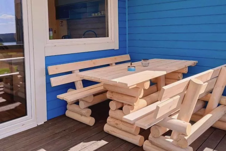 Domek wakacyjny dla max 7 osób Żałe - Terrace