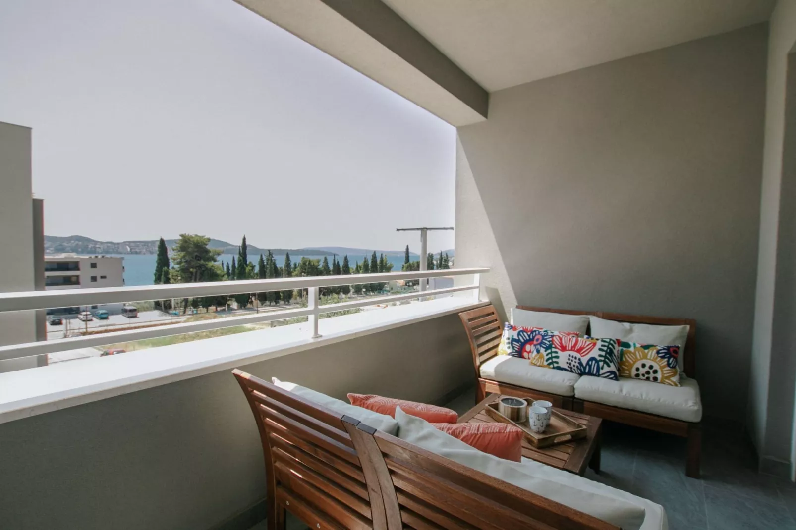 Scenic Sea View Apartment Trogir - Two Bedroom Apartment with Balcony and Sea View - Aussicht