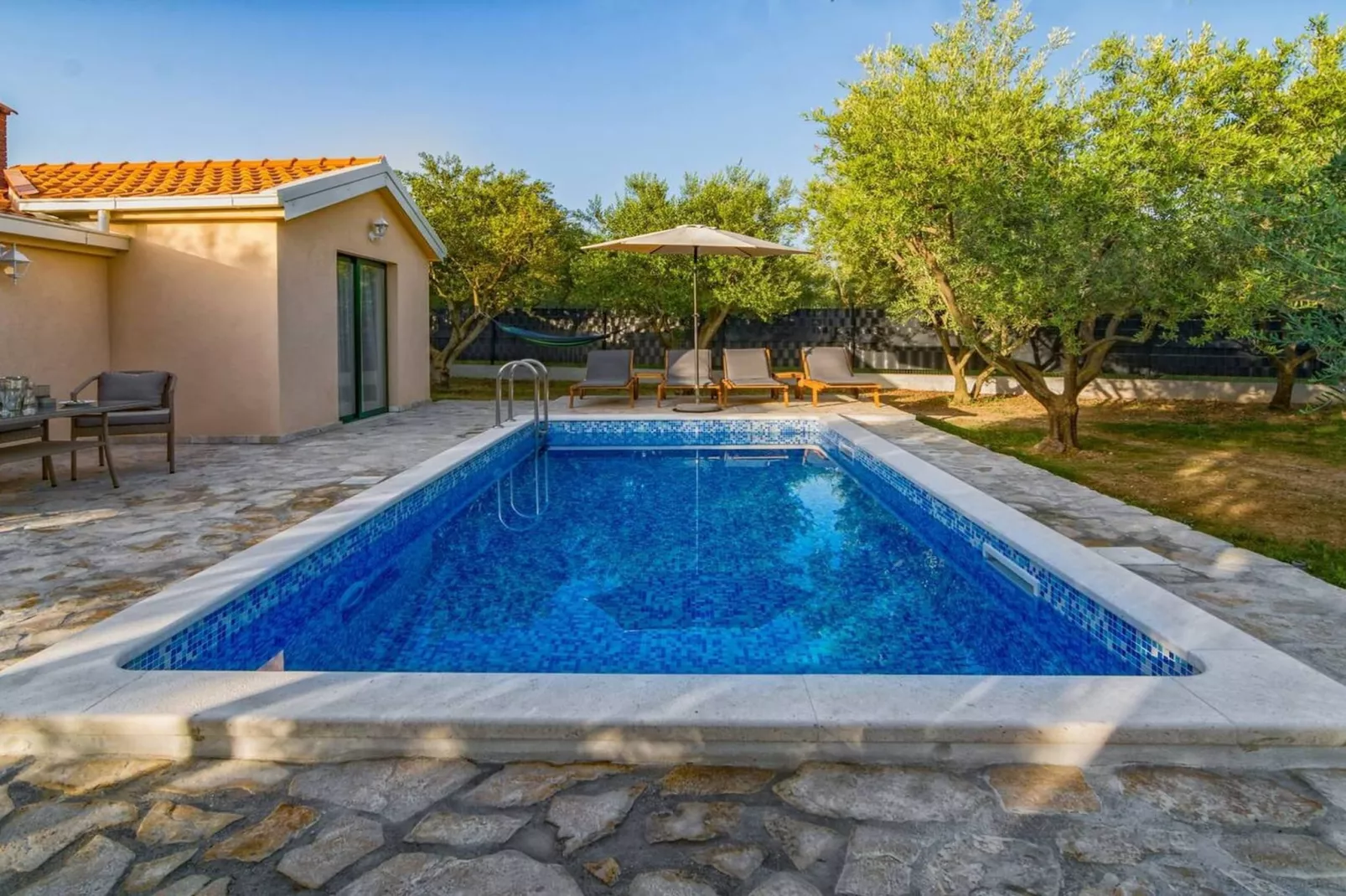 Hidden Gem Holiday Home with Pool in Kastel Stafilic - Two Bedroom Holiday Home with Pool - Swimming pool