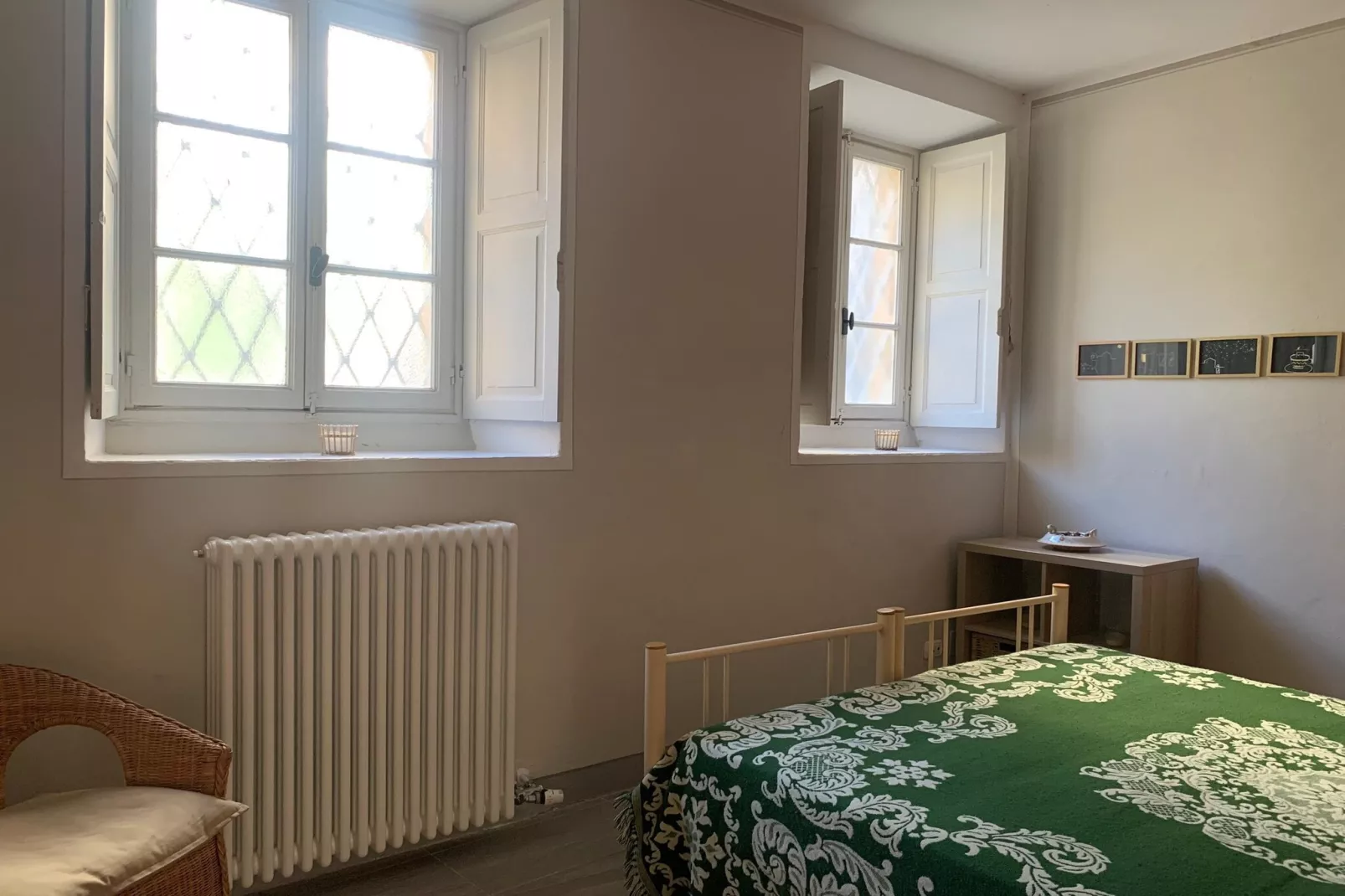 Ai Ronchi - piccolo appartamento con giardino a Cannero - Schlafzimmer