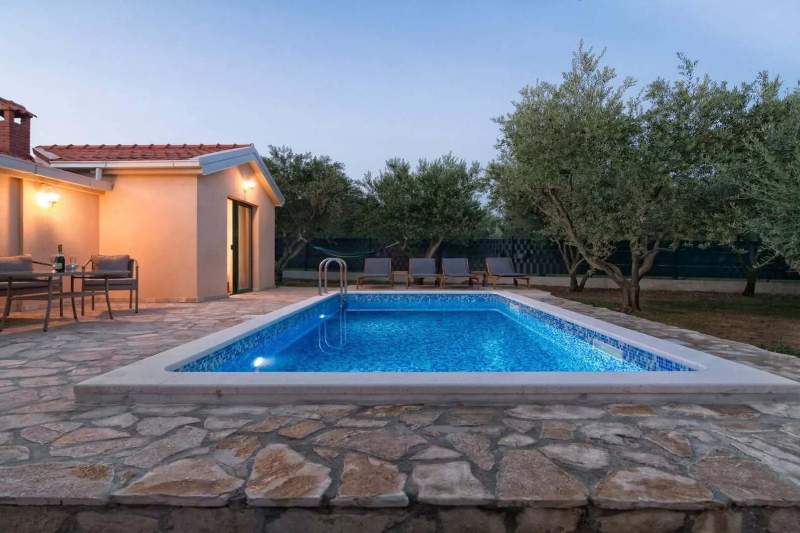 Hidden Gem Holiday Home with Pool in Kastel Stafilic - Two Bedroom Holiday Home with Pool - Swimming pool