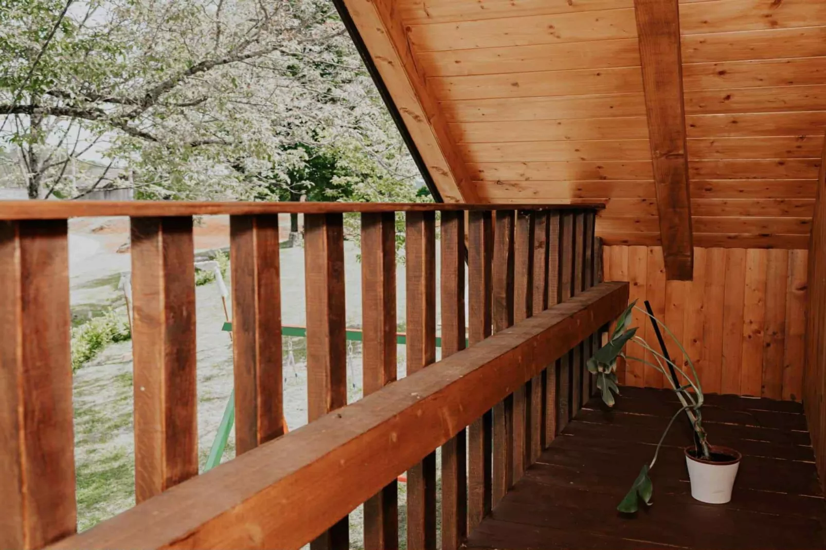 Holiday Home Šapat Šume - Three Bedroom Holiday Home  with Sauna and Hot-Tub - Terrasse/Balkon