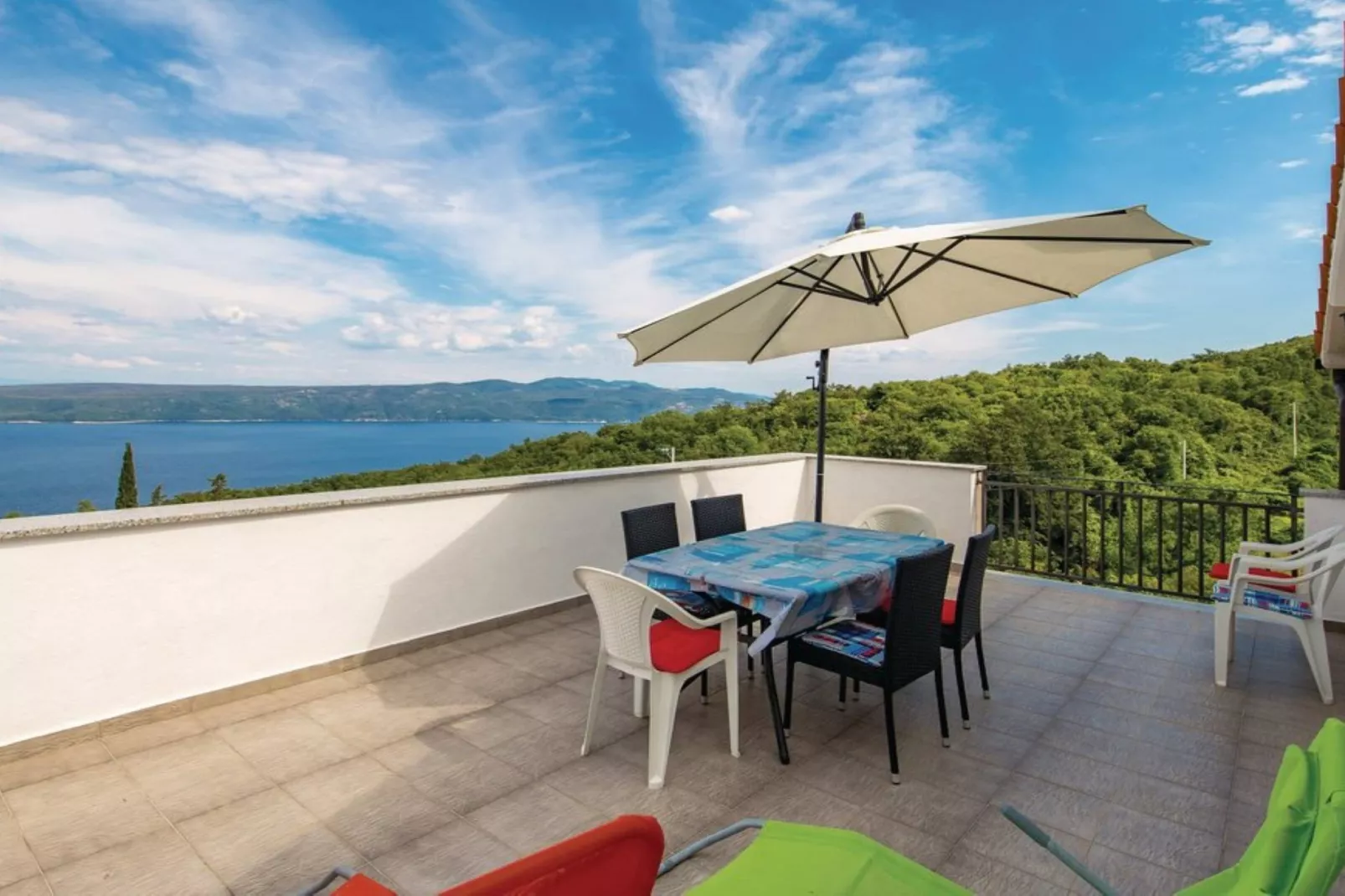 Scenic Seafront Brsec Apartment - Three Bedroom Apartment  with Terrace - Terrasse