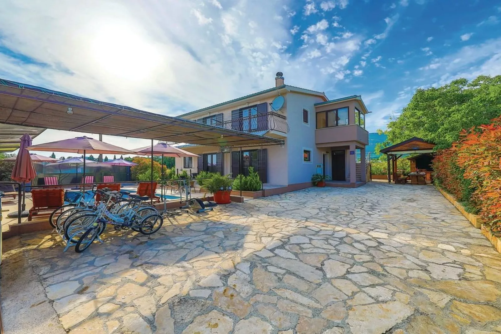 Mediterranean Stylish Villa with Pool in Kastel Stari - Six Bedroom Villa with Pool