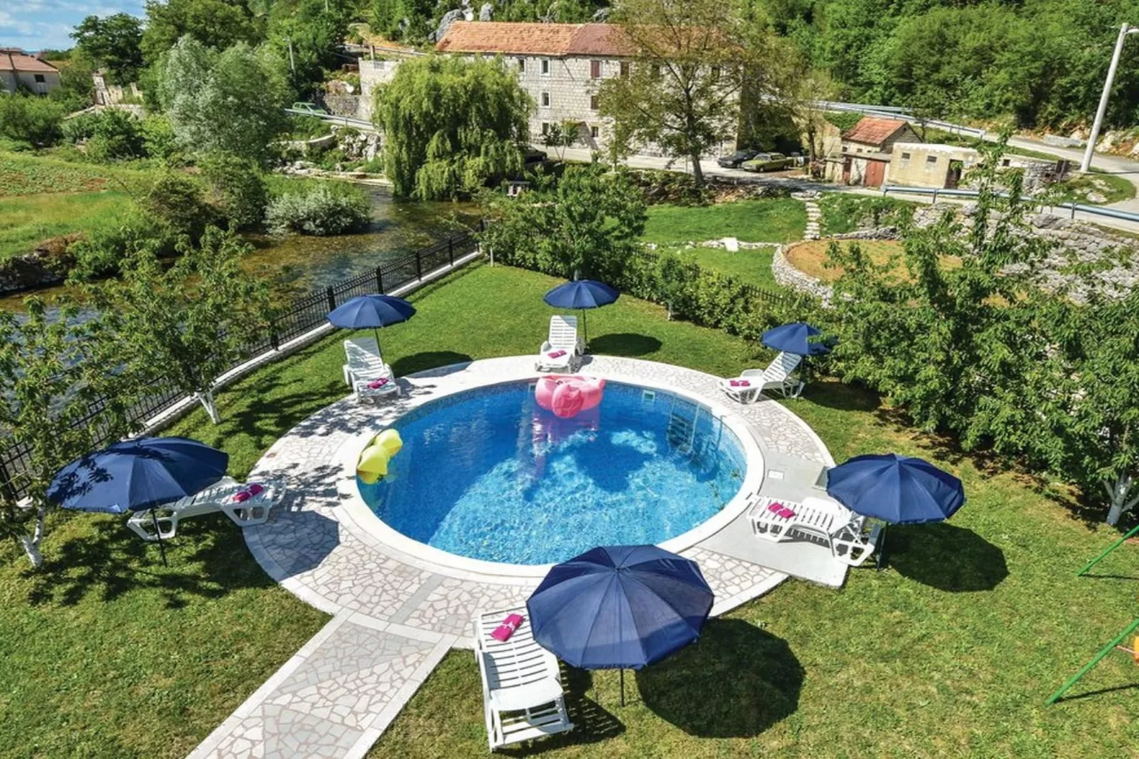 Serene Villa with Pool, BBQ, and Authentic Tavern Surrounded by Nature - Five Bedroom Holiday Home - View