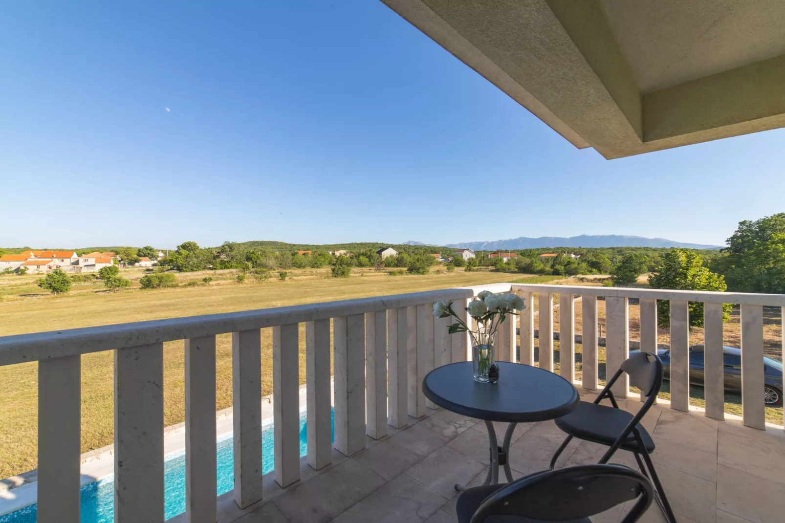 Idyllic Getaway Lovrec Villa with Pool - Five Bedroom Villa with Pool - Terrasse / balcon