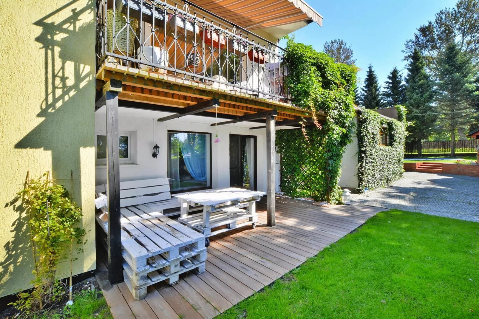 Mieszkanie wakacyjne dla 8 osób Kołobrzeg-Terrace balcony
