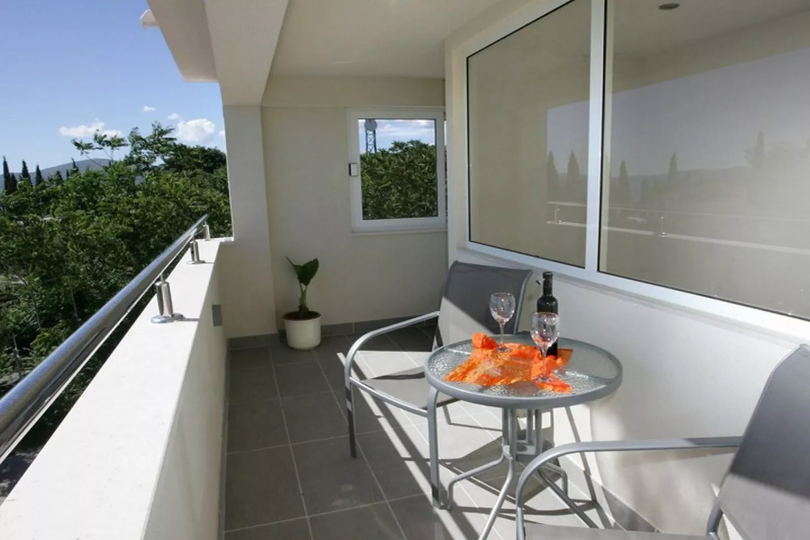 Okrug Gornji Luxurious Escape Villa with Pool - Five Bedroom Villa with Pool - Terrasse/Balkon