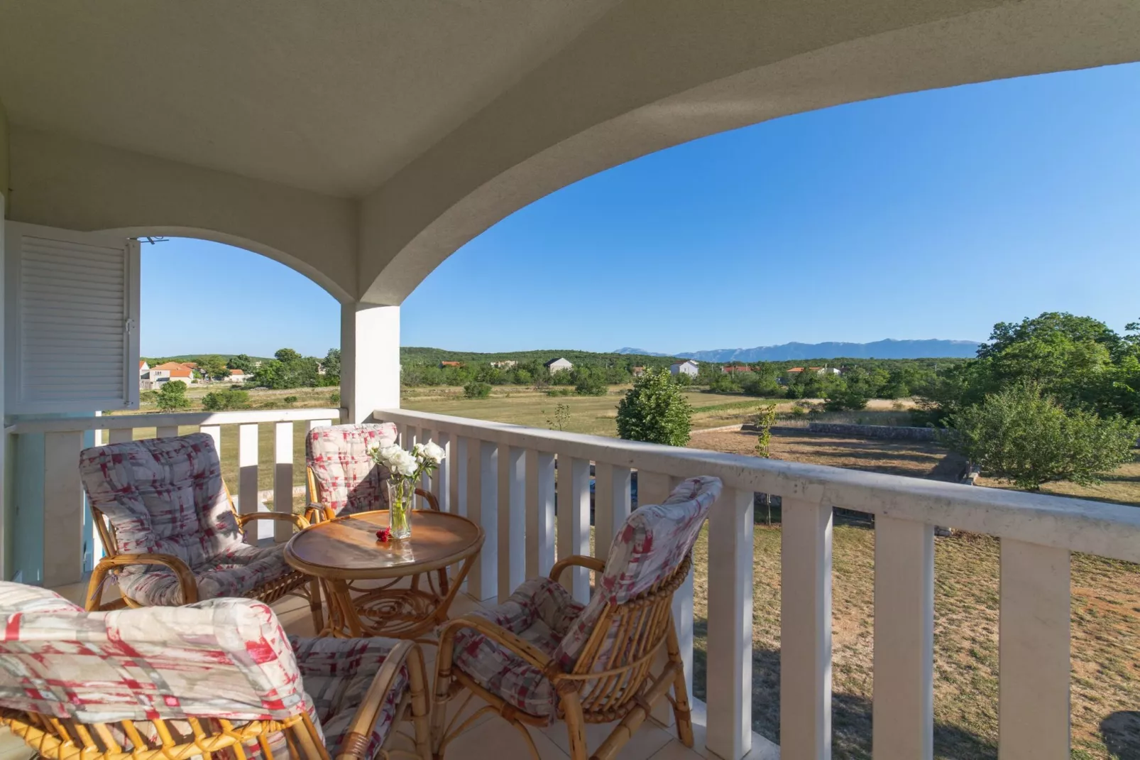 Idyllic Getaway Lovrec Villa with Pool - Five Bedroom Villa with Pool - Terrasse / balcon