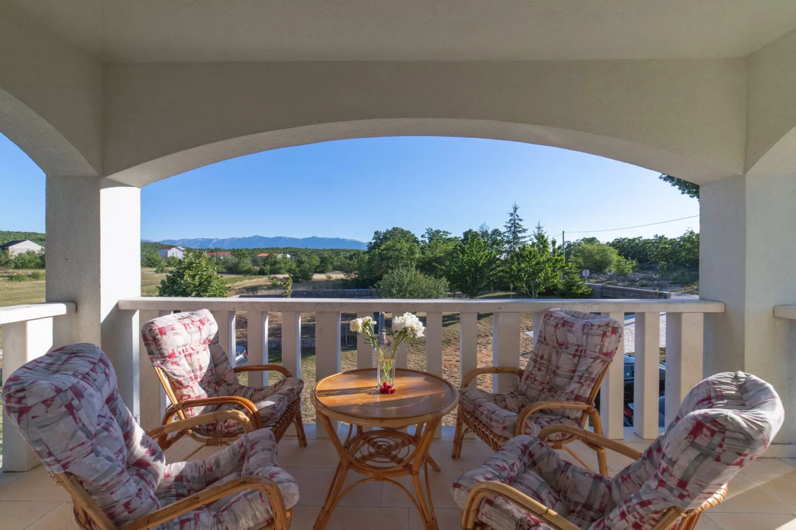 Idyllic Getaway Lovrec Villa with Pool - Five Bedroom Villa with Pool - Terrasse / balcon