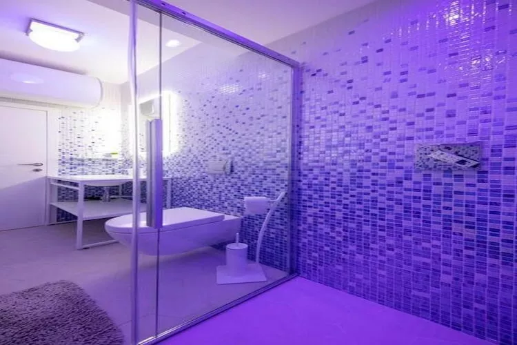 Buena Vista - Two Bedroom Holiday Home with Swimming pool - Badezimmer