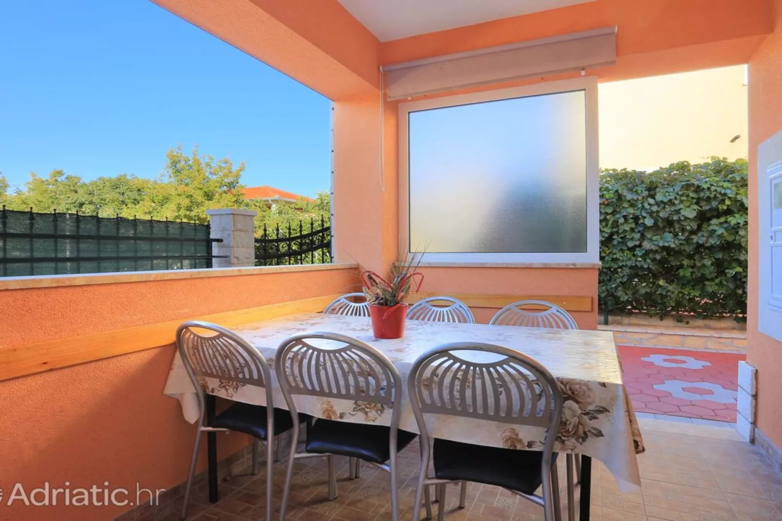Holiday Home Nada Rogoznica - Six Bedroom Holiday Home - Terrace balcony