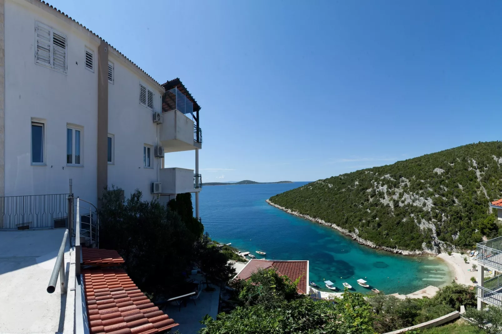 Wonderful Visinisce Apartments with Terrace and Sea Views - Standard Two Bedroom Apartment  (Owner 1) - Outdoor