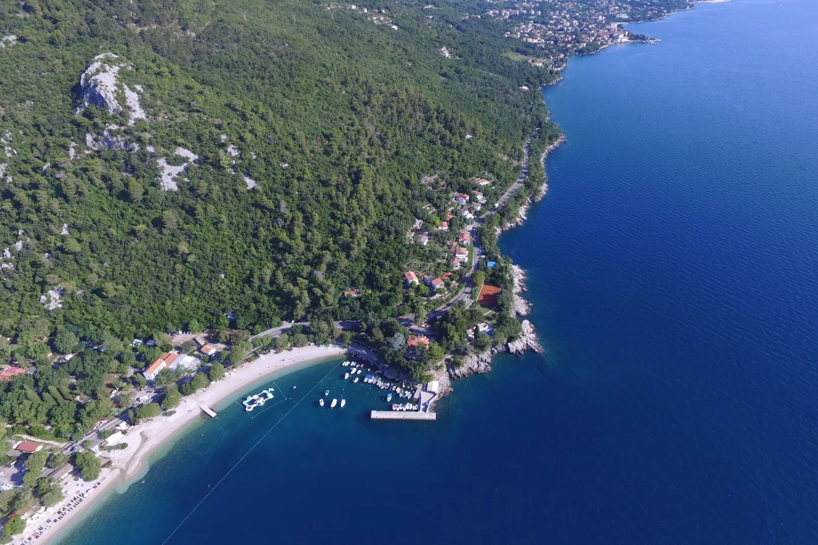 Splendid Beachfront Medveja Apartments - One Bedroom Apartment with Terrace and Sea View 4 - Vue