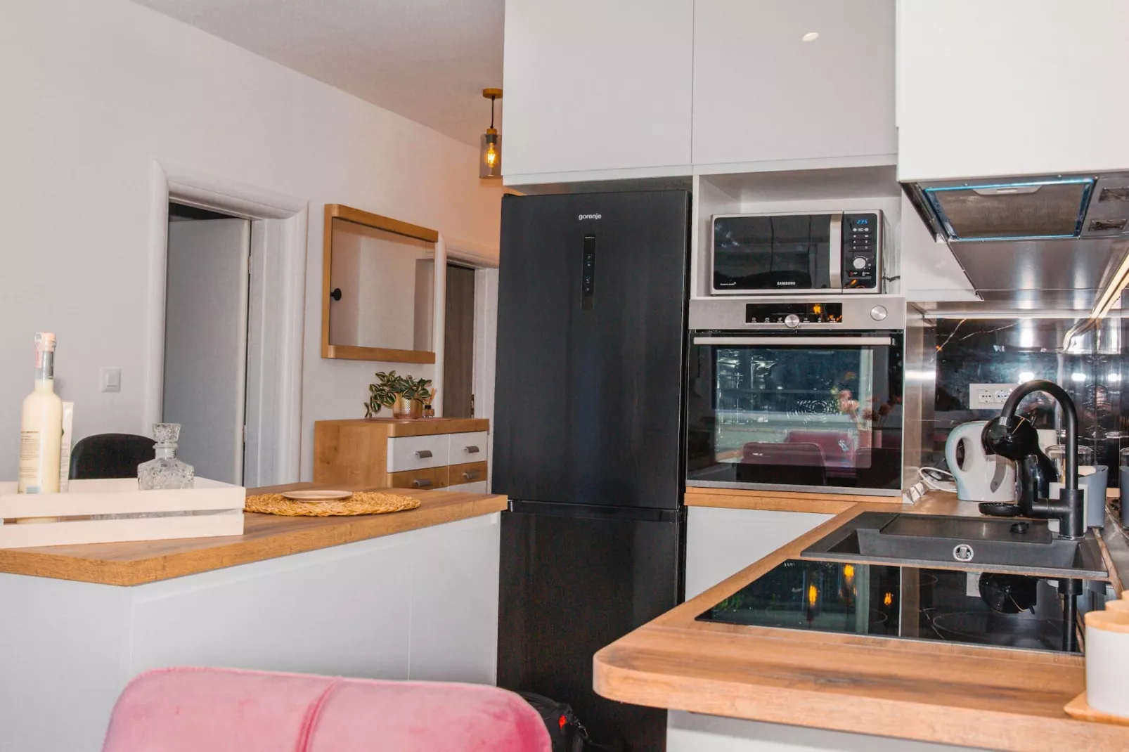 Apartment Matko - Two Bedrom Apartment with Beach View - Küche