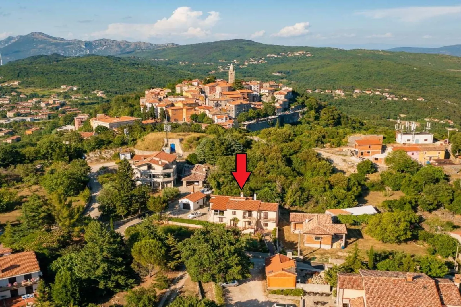 Stylish Two Bedroom Apartment in Labin - Two Bedroom Apartment with Terrace - Aussicht
