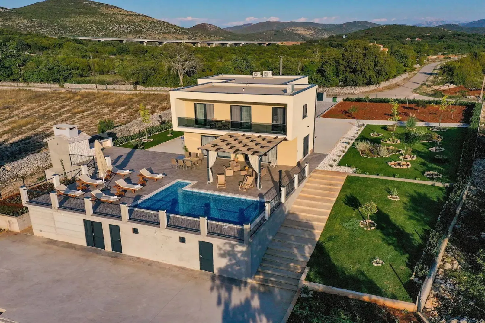Luxurious Sanctuary Villa Primorski Dolac with Pool - Three Bedroom Villa with Pool - View