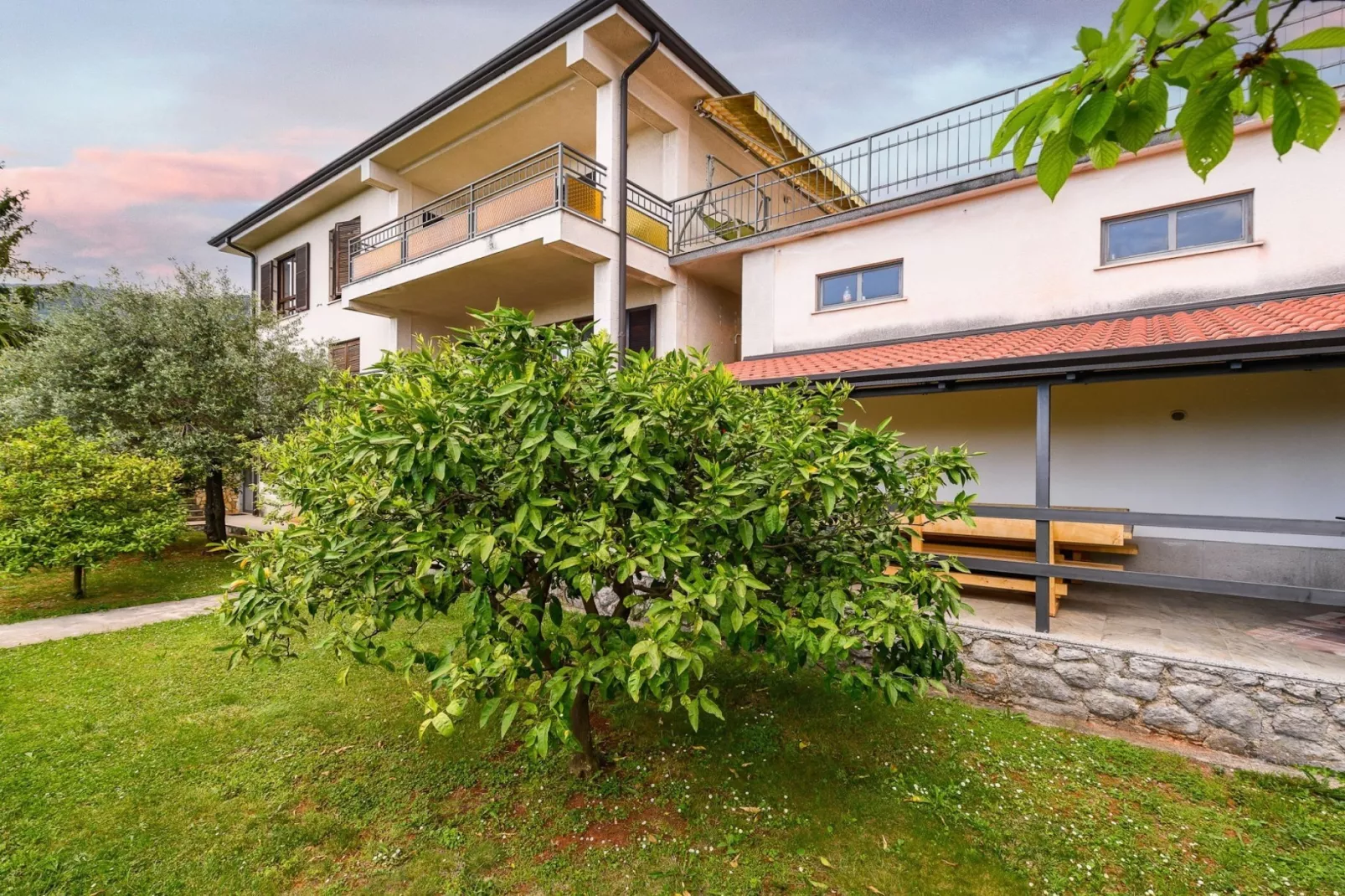 Charming Lovran Apartments with Wonderful Sea View - Two Bedroom Apartment - Outdoor