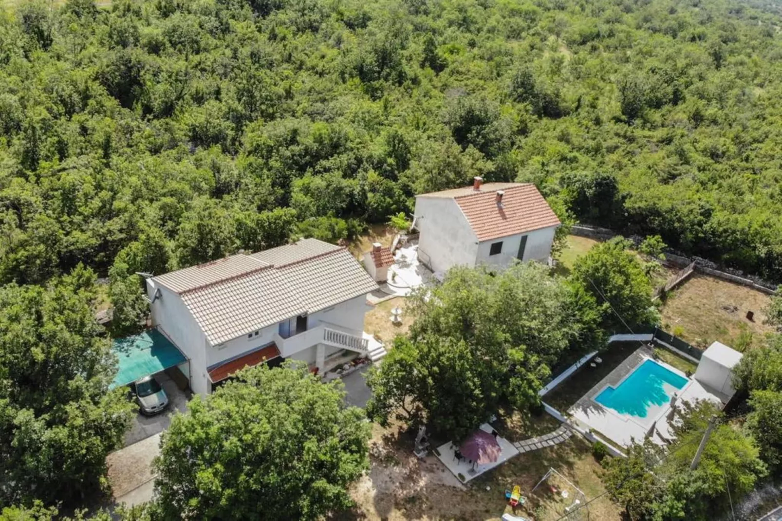 Spacious Prgomet Retreat with Private Pool, Fitness Centre, and Garden - Three Bedroom Villa - Outdoor