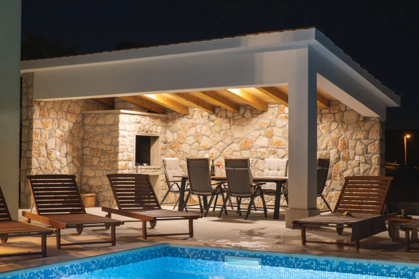 Idyllic Getaway Lovrec Villa with Pool - Five Bedroom Villa with Pool - Extérieur