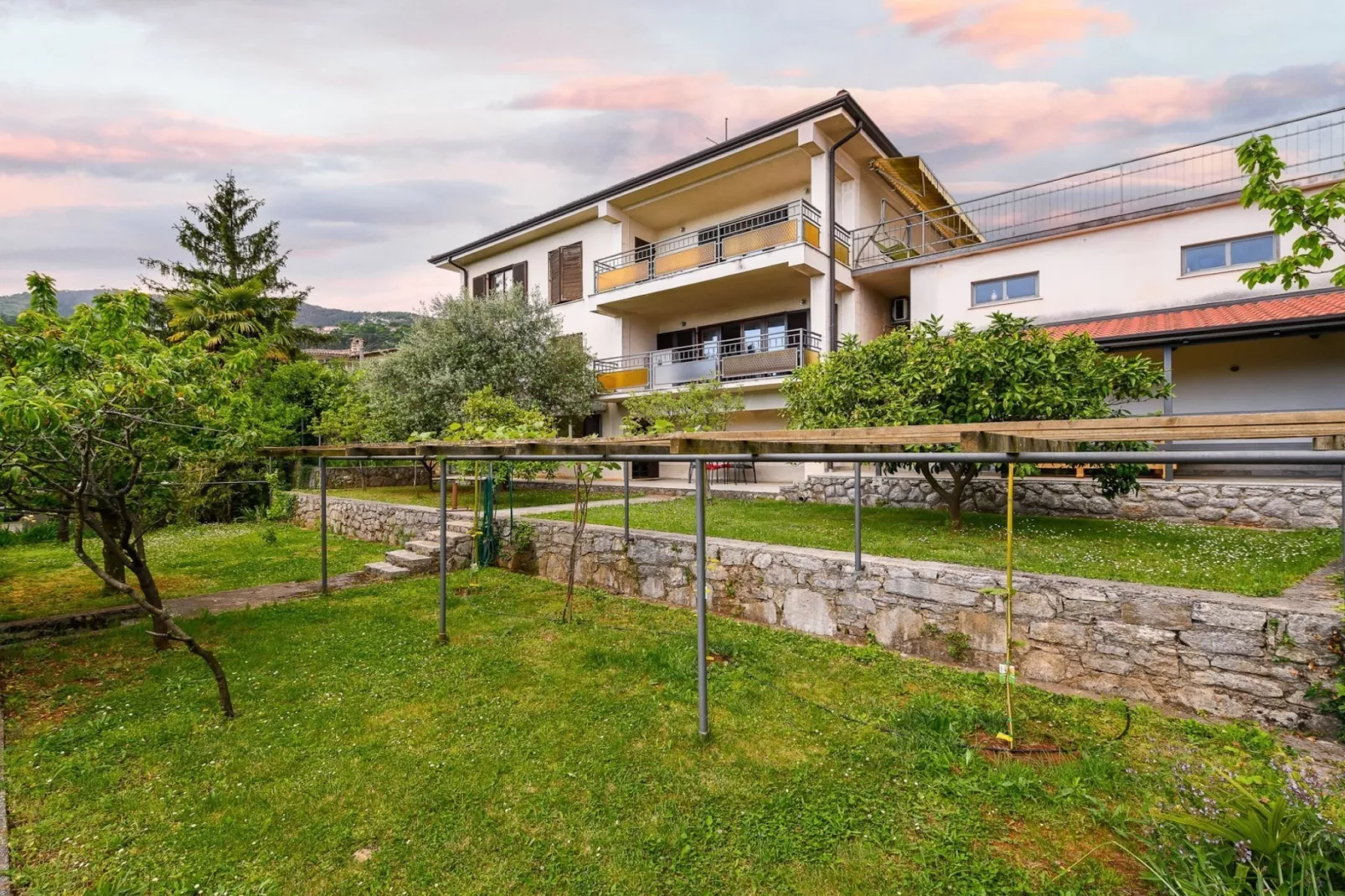 Charming Lovran Apartments with Wonderful Sea View - Two Bedroom Apartment - Outdoor