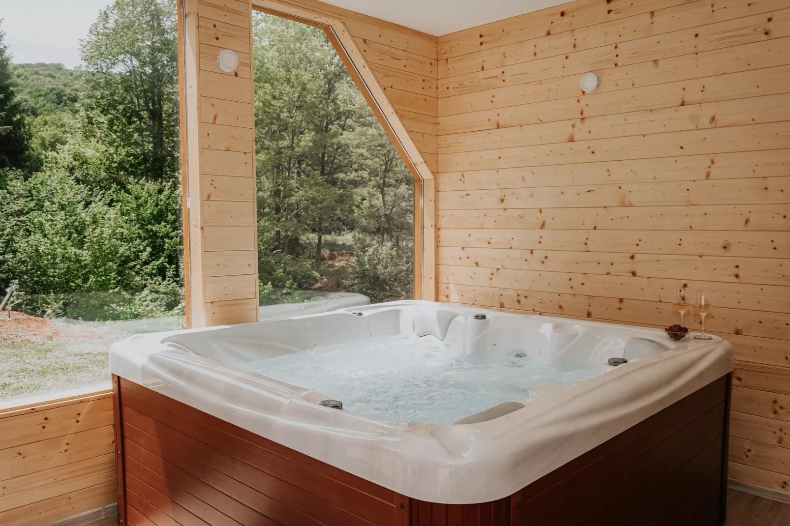 Holiday Home Šapat Šume - Three Bedroom Holiday Home  with Sauna and Hot-Tub - Wellnessbereich