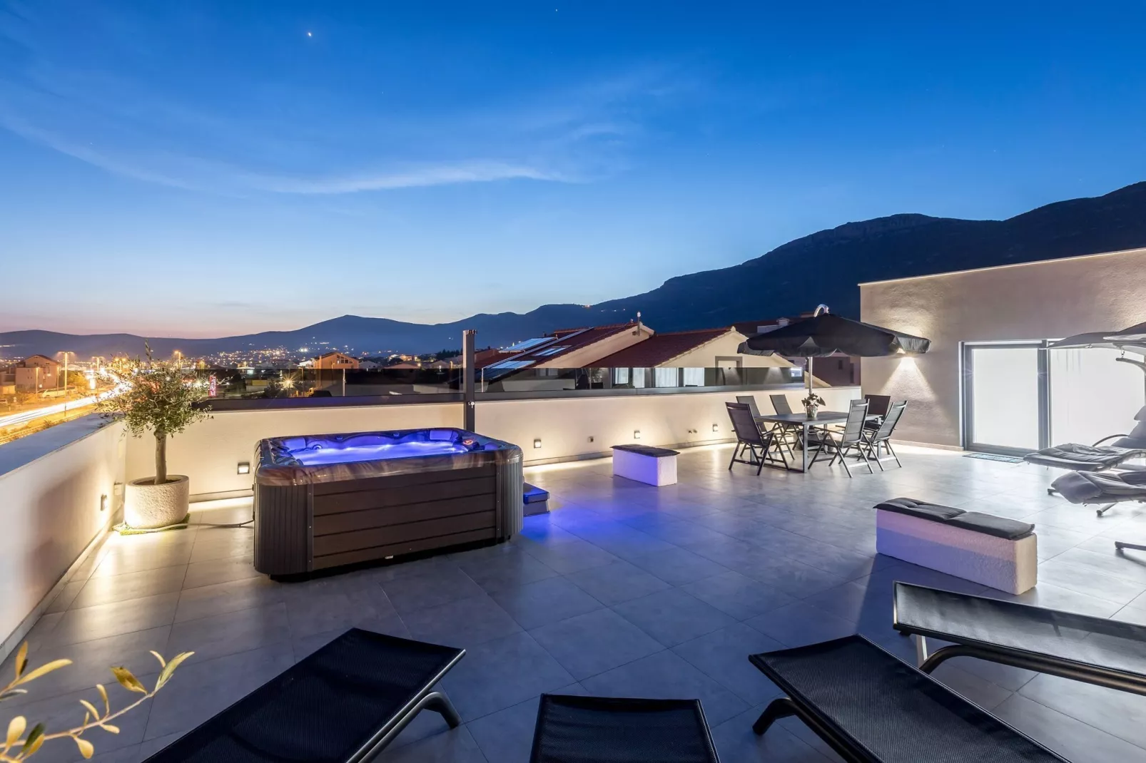 Scenic Kastel Luksic Apartments - Two Bedroom Apartment (owner Penthouse) - Terrasse