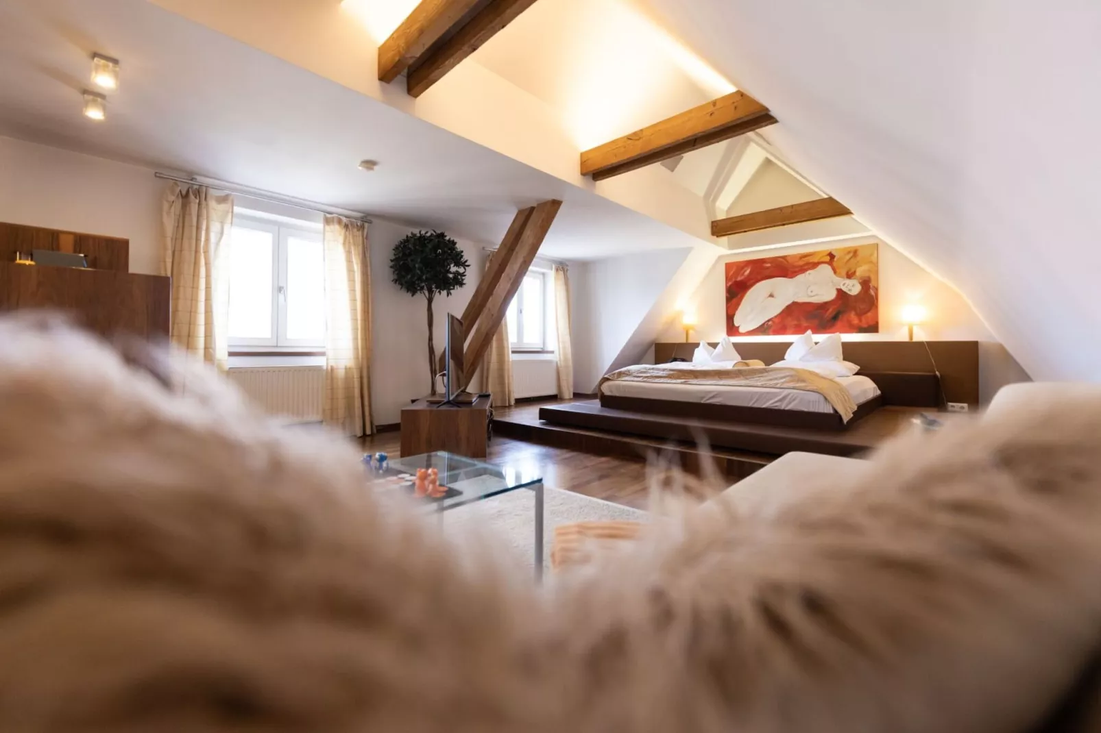 Hotel Landliebe - Love Nest Suite - Schlafzimmer