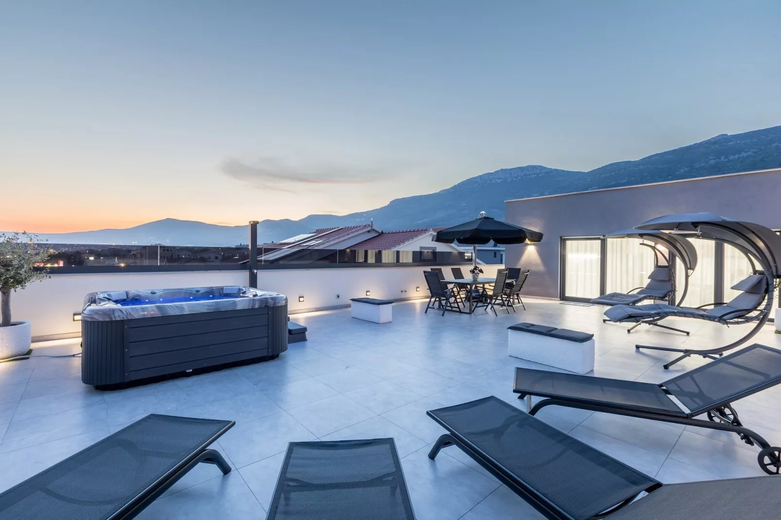 Scenic Kastel Luksic Apartments - Two Bedroom Apartment (owner Penthouse) - Terrasse