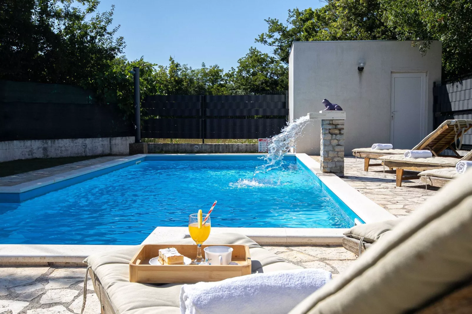 Spacious Prgomet Retreat with Private Pool, Fitness Centre, and Garden - Three Bedroom Villa - Swimming pool