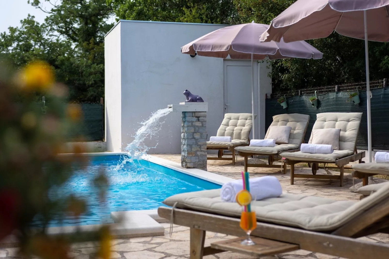 Spacious Prgomet Retreat with Private Pool, Fitness Centre, and Garden - Three Bedroom Villa - Swimming pool