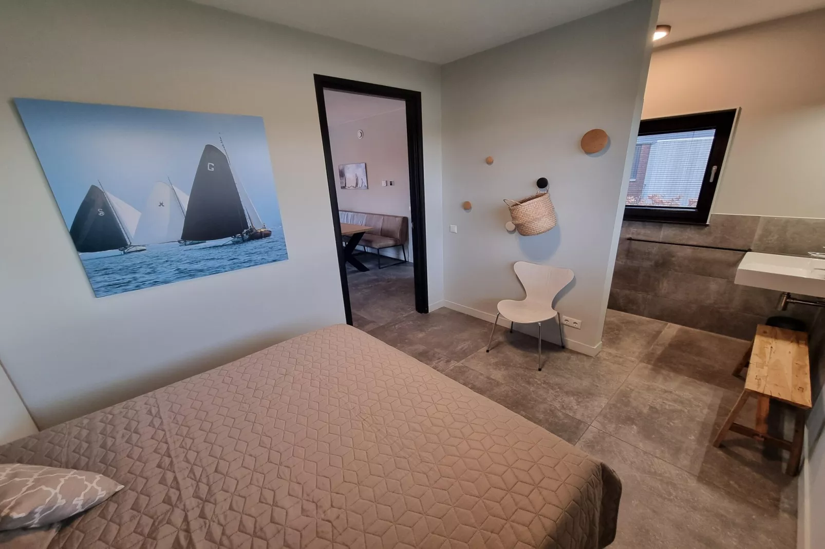 Watervilla Njoggen - Bedroom