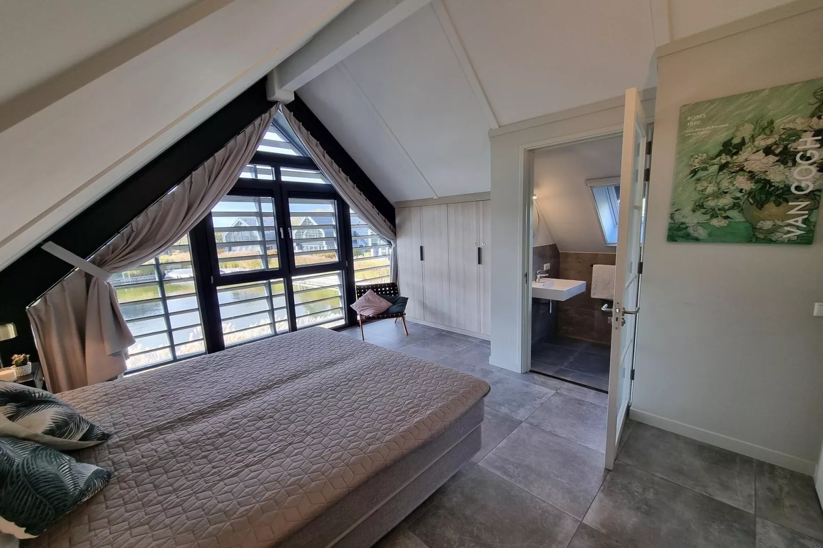 Watervilla Ien - Schlafzimmer