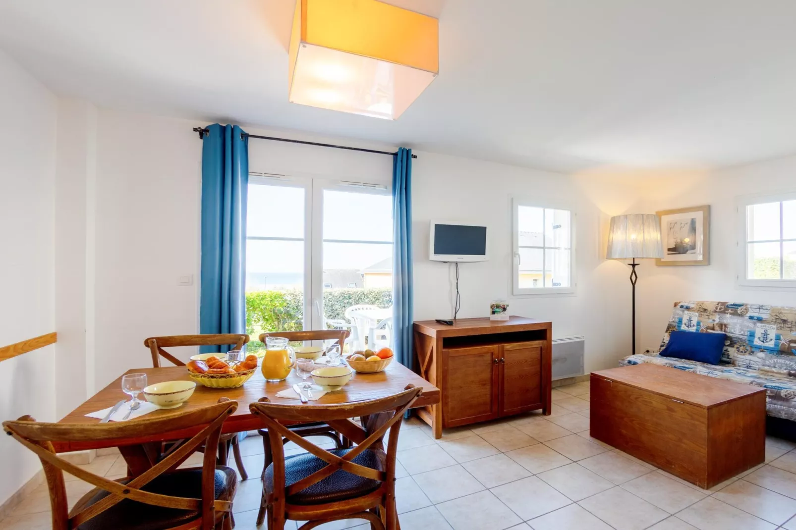 Residence les Terrasses de Pentrez 2 - Wohnzimmer