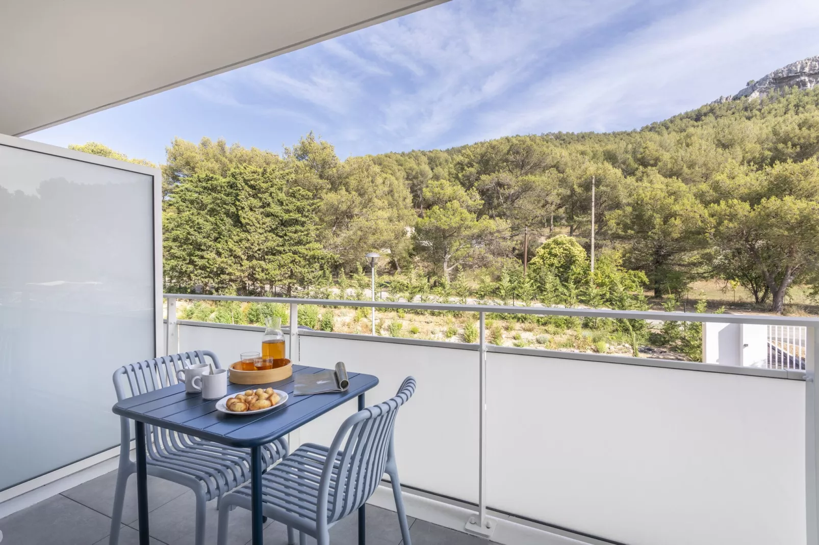 Cap Cassis Calanques Roquefort-la-Bédoule - 14S - studio 4 pers coin nuit - climatisé - terrasse ou balcon-Terrace balcony