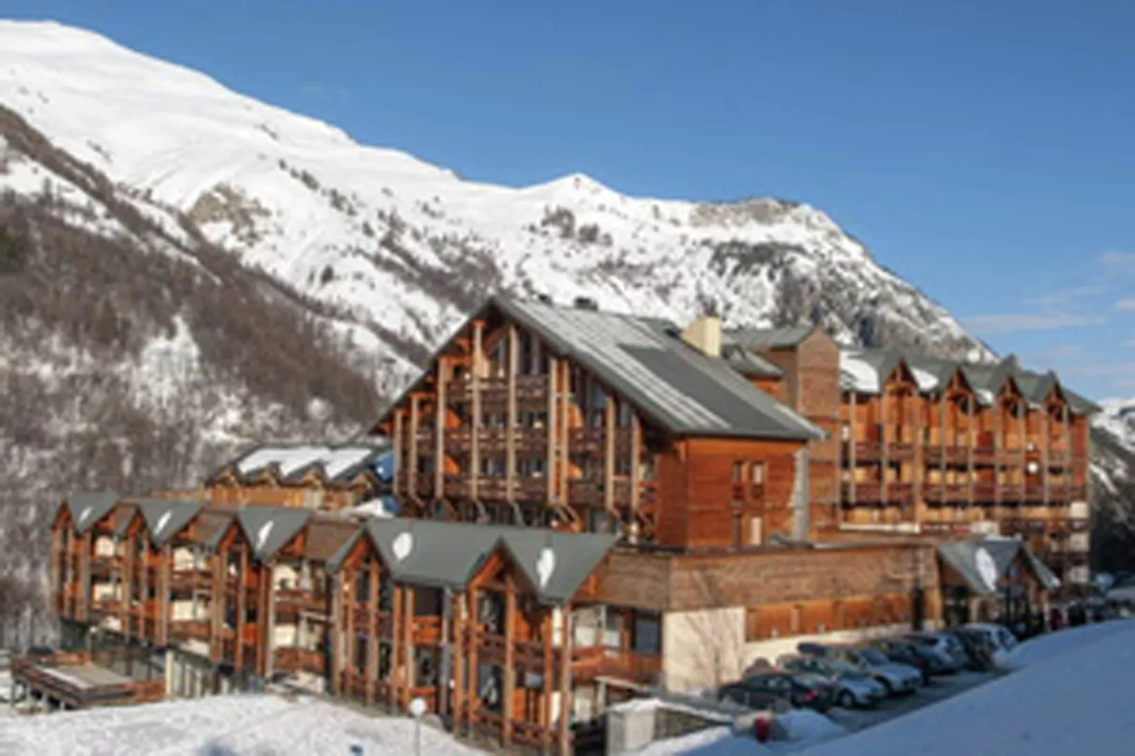 Residence Le Hameau de Valloire 5 - Außenbereich Winter