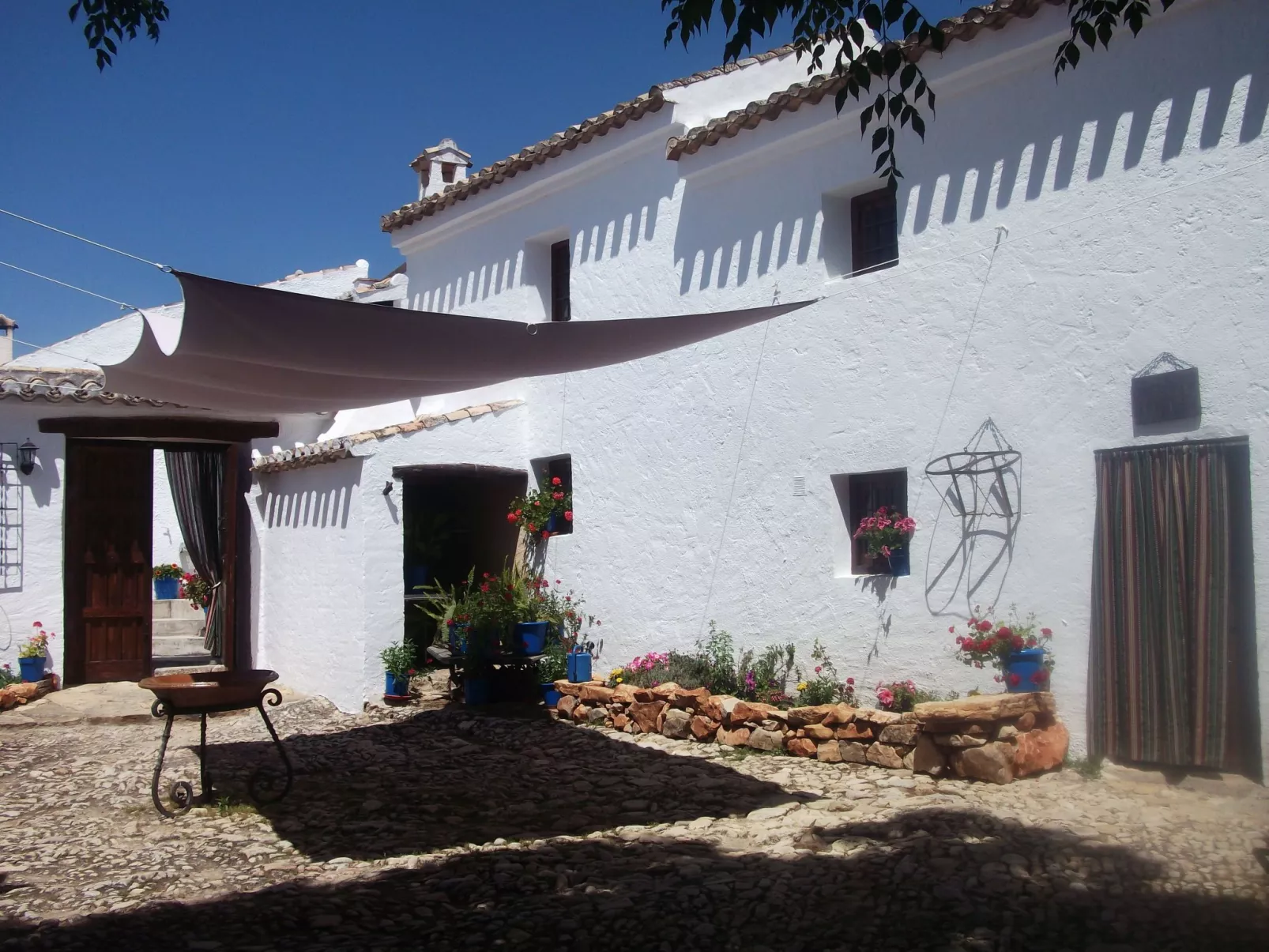 Finca "Casa Vieja" mit Bergblick - Draußen