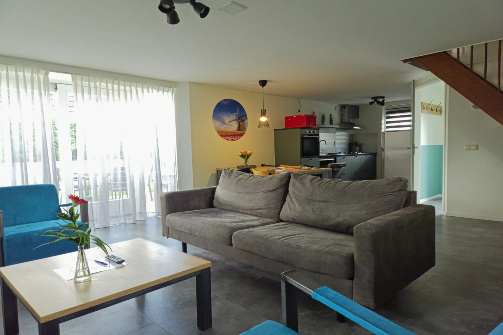 Bungalow 5-persoons - Wohnzimmer