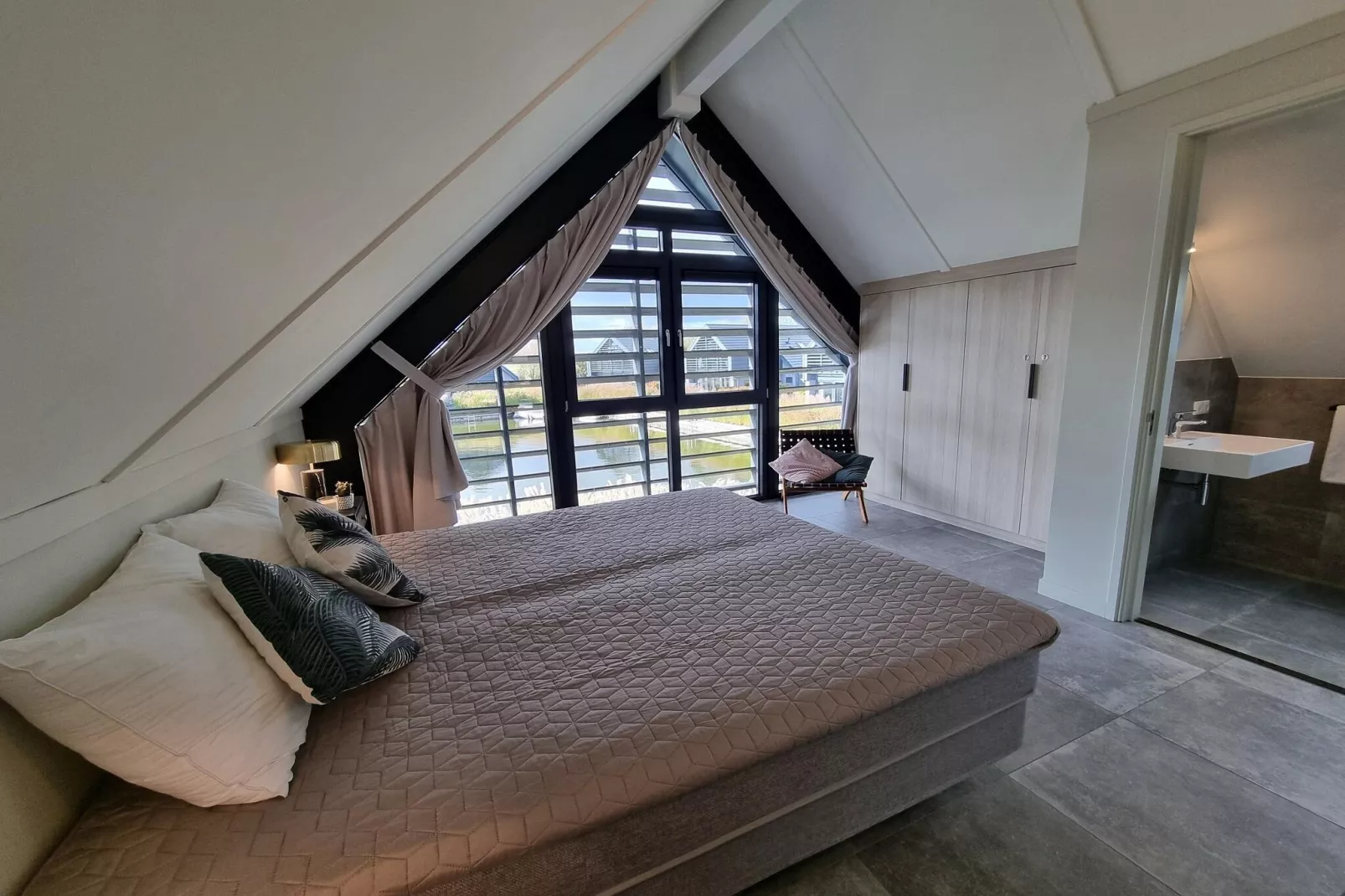 Watervilla Ien - Schlafzimmer