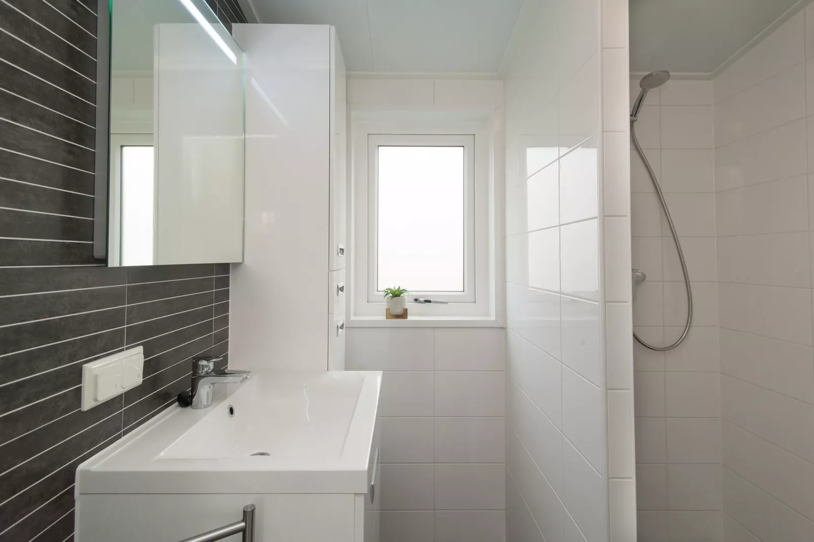 Chalet 4-persoons Huisdiervrij - Badezimmer