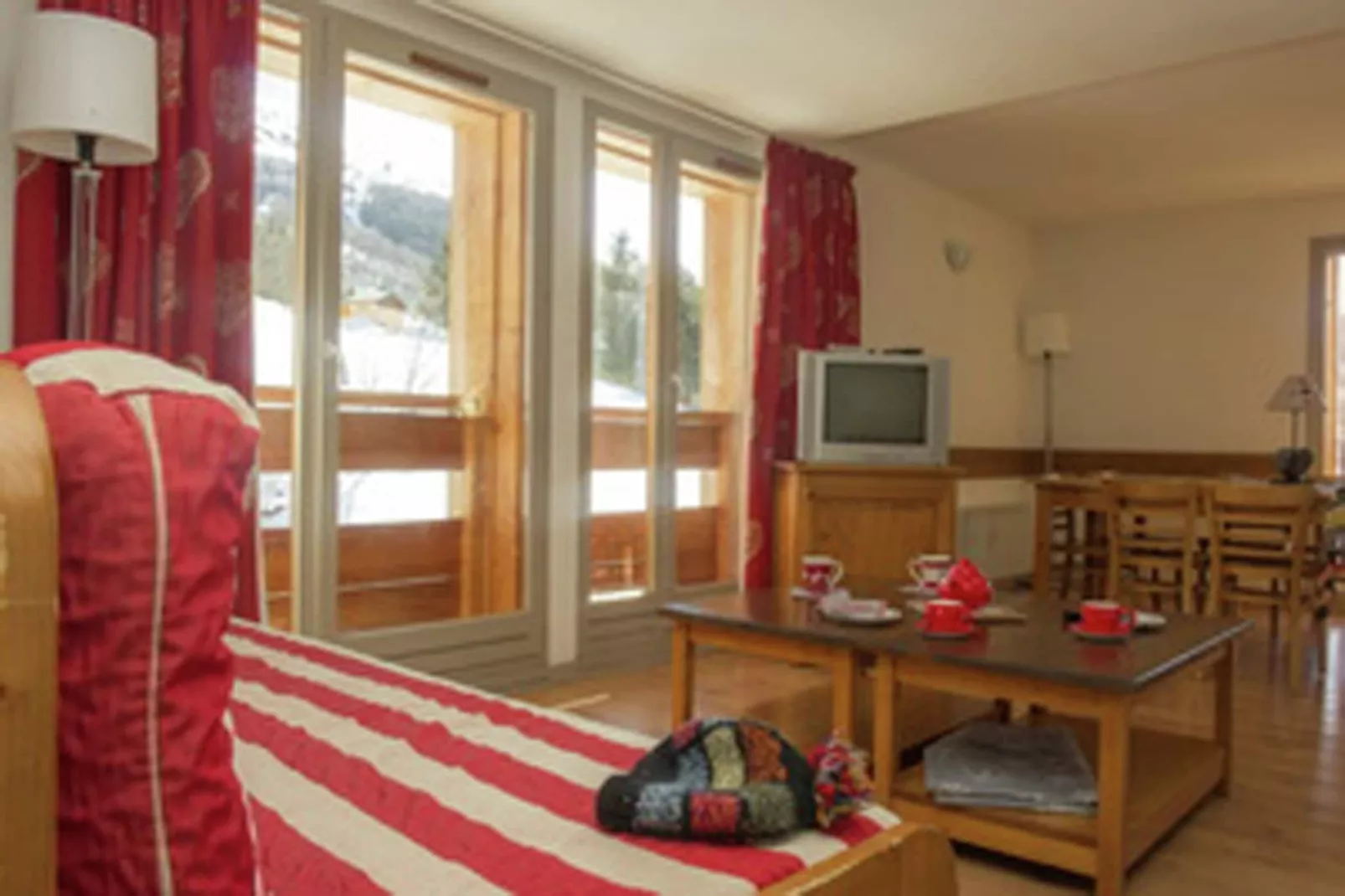 Residence Le Hameau de Valloire 5 - Wohnzimmer