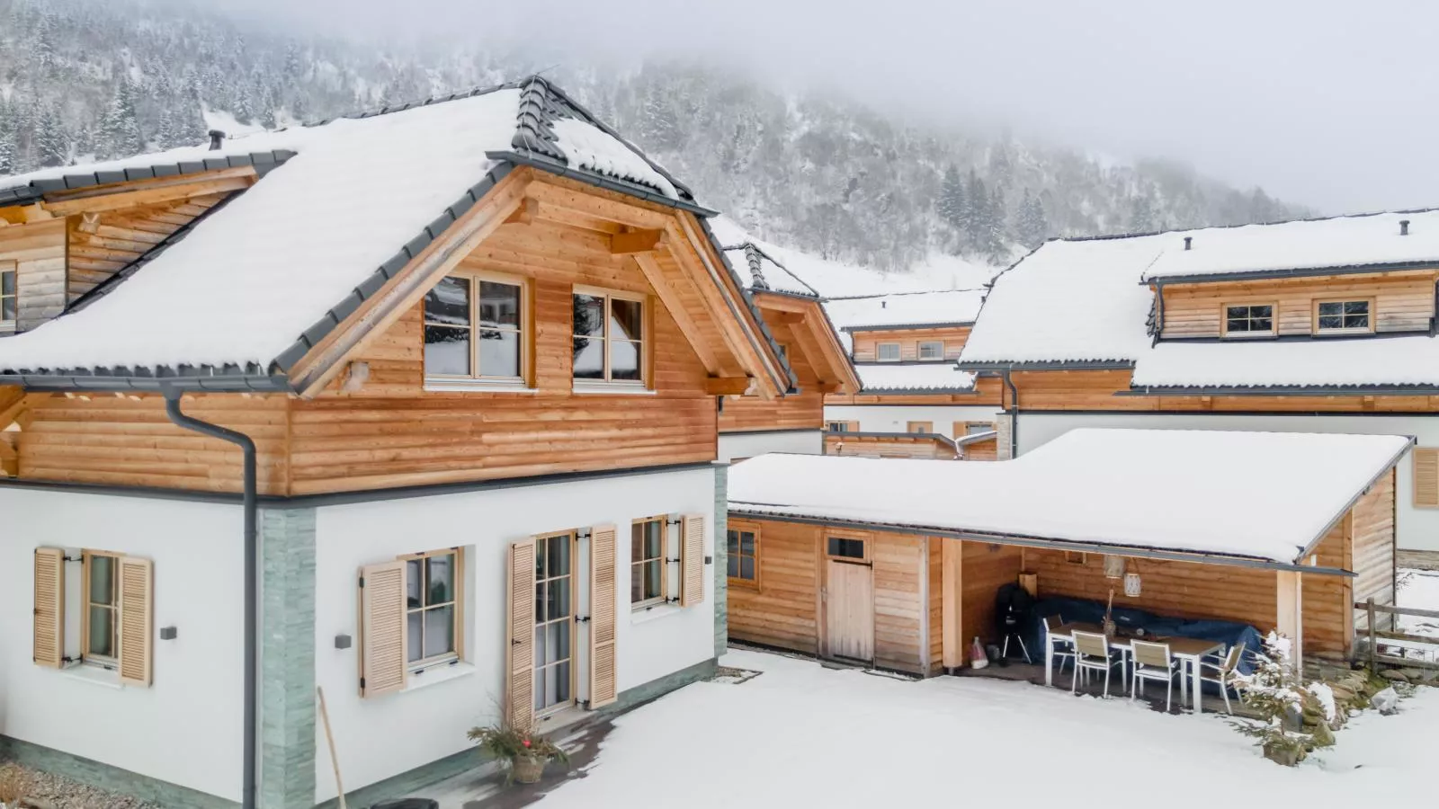 Villa Petra - Außenbereich Winter