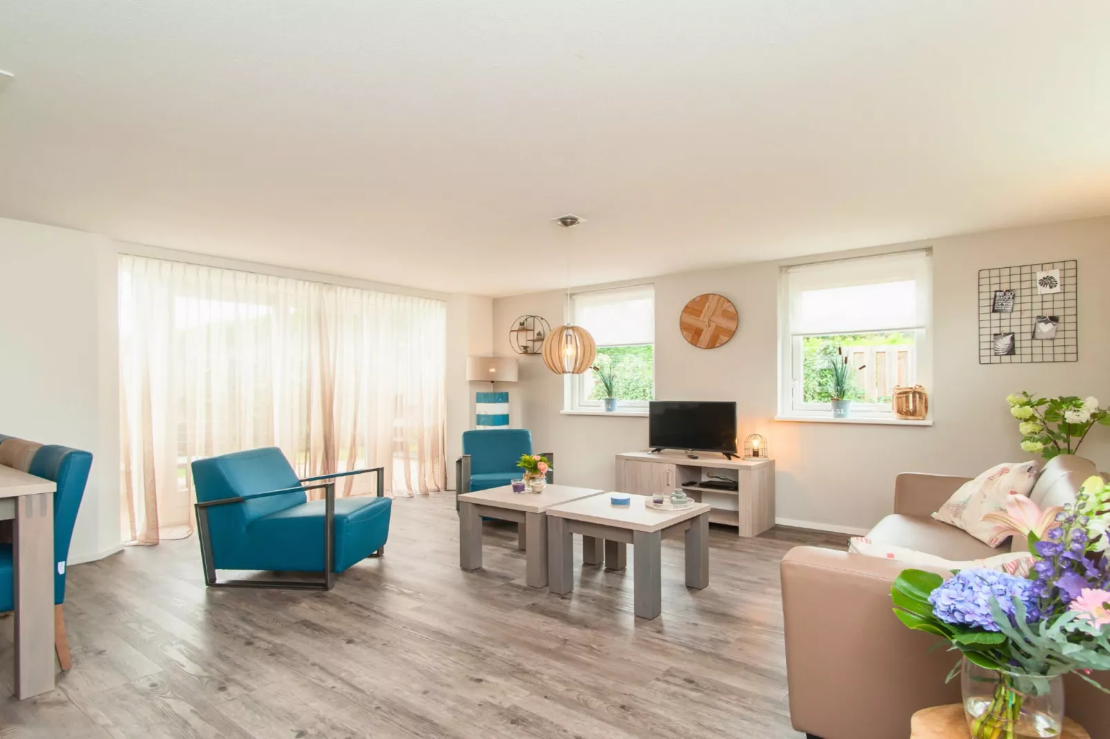 Bungalow 5-persoons - Wohnzimmer