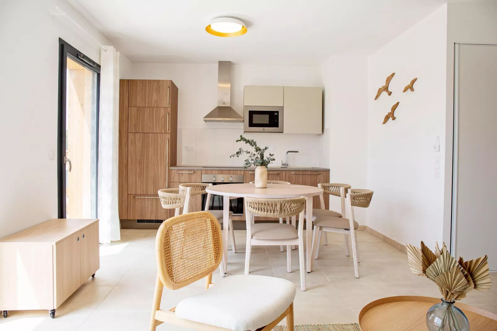 Résidence Domaine du Golfe du Lion St Cyprien - 36 app 6 pers - 2 chambres - climatisé - balcon-Salon