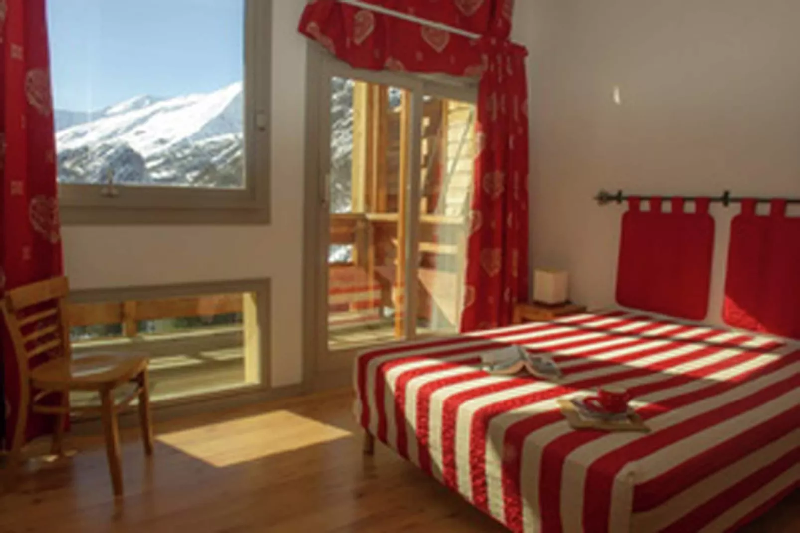 Residence Le Hameau de Valloire 5 - Schlafzimmer