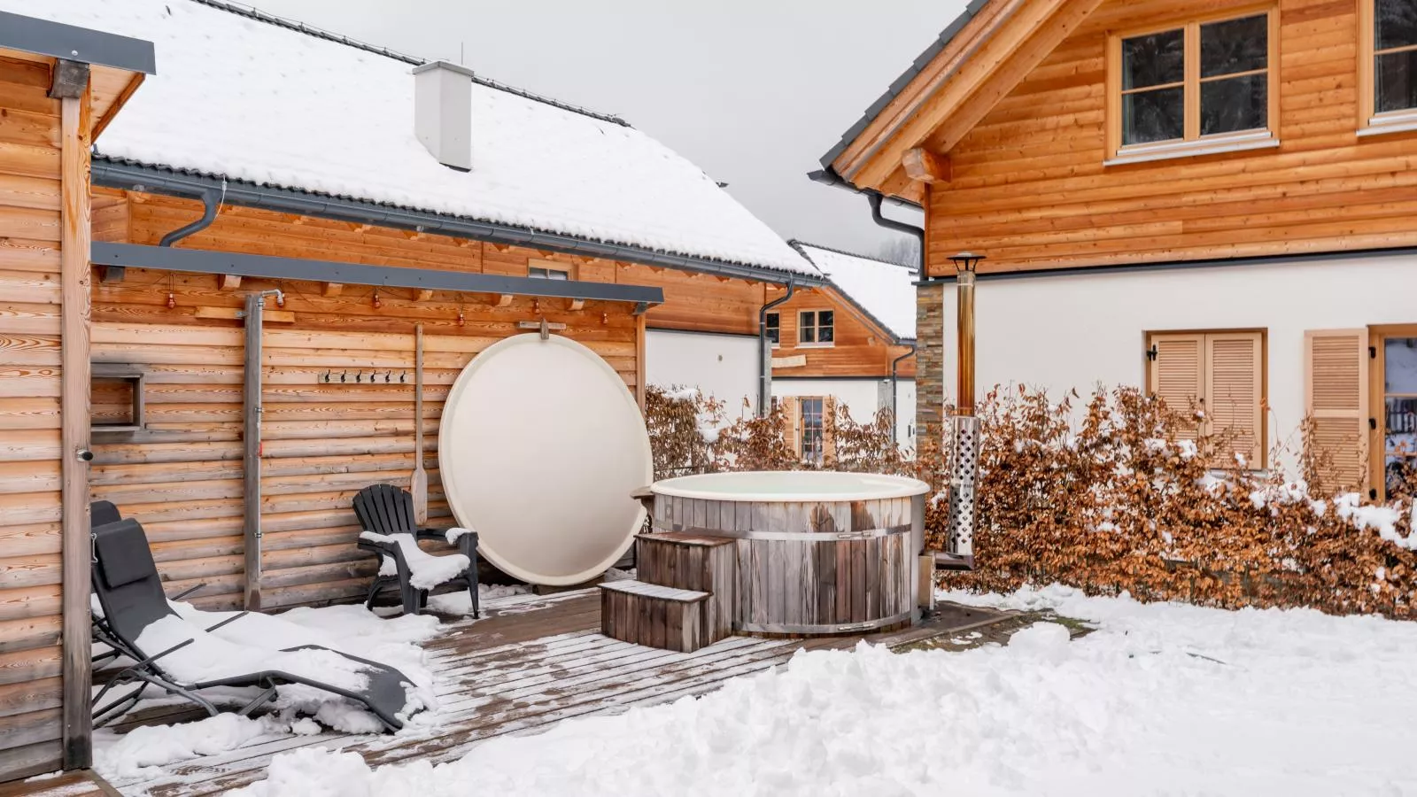 Haus Laura - Außenbereich Winter