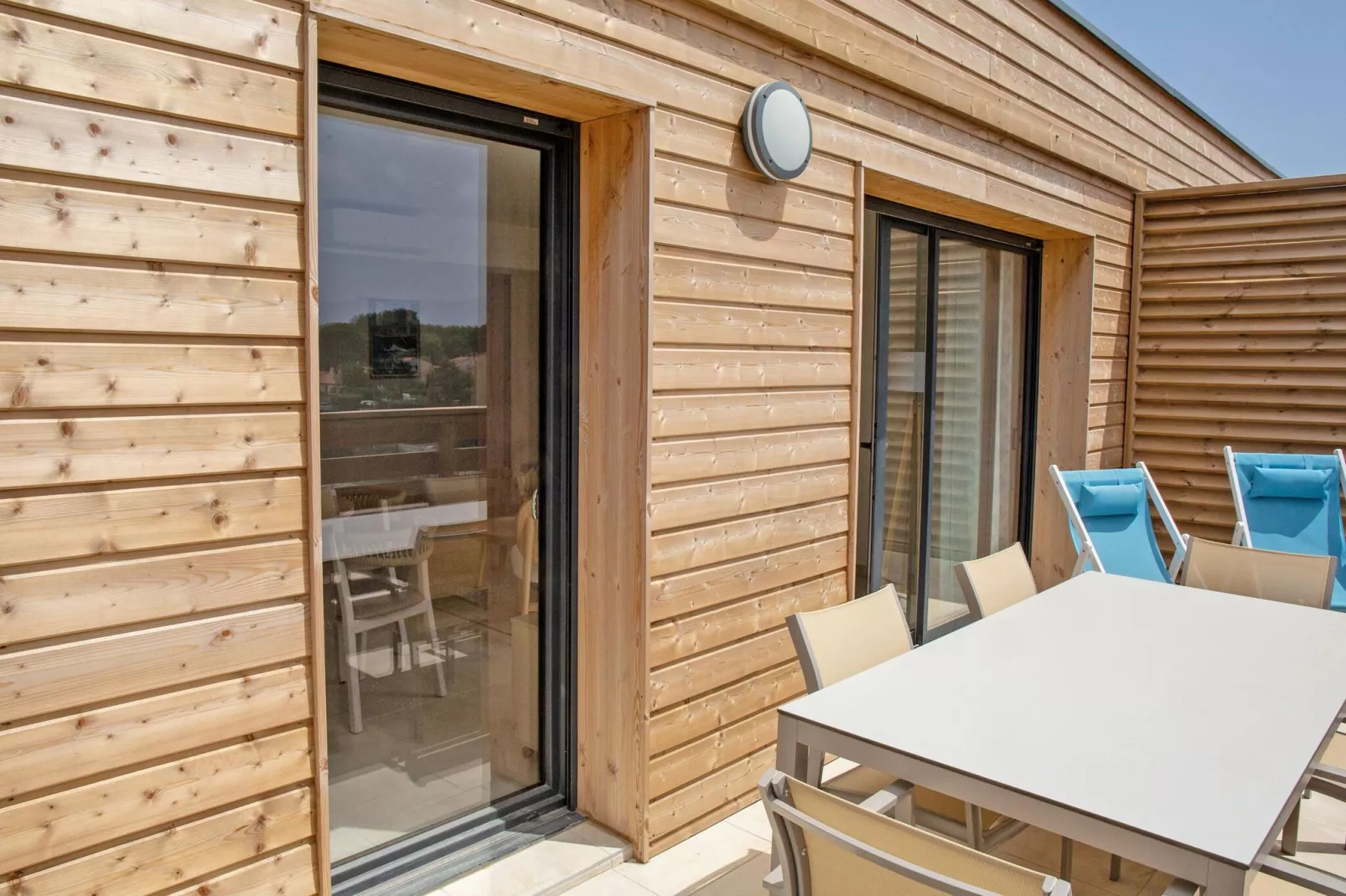 Résidence Domaine du Golfe du Lion St Cyprien - 36 app 6 pers - 2 chambres - climatisé - balcon-Extérieur été